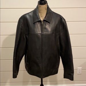 Men’s leather jacket